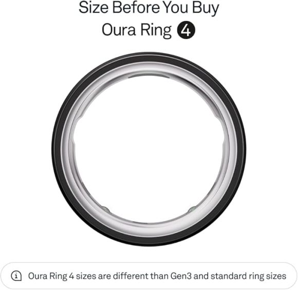 Genuine OURA Ring Gen 4 - GOLD - Size 9-New Sealed. - Image 2