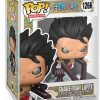 POP One Piece - Snake-Man Luffy Funko Vinyl Figure (Bundled with Compatible Box Protector Case), Multicolor, 3.75 inches
