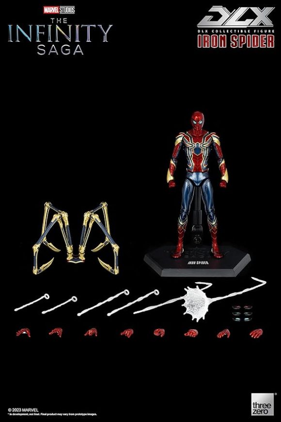 Marvel Infinity Saga: Iron Spider 1:12 Scale DLX Action Figure - Image 11