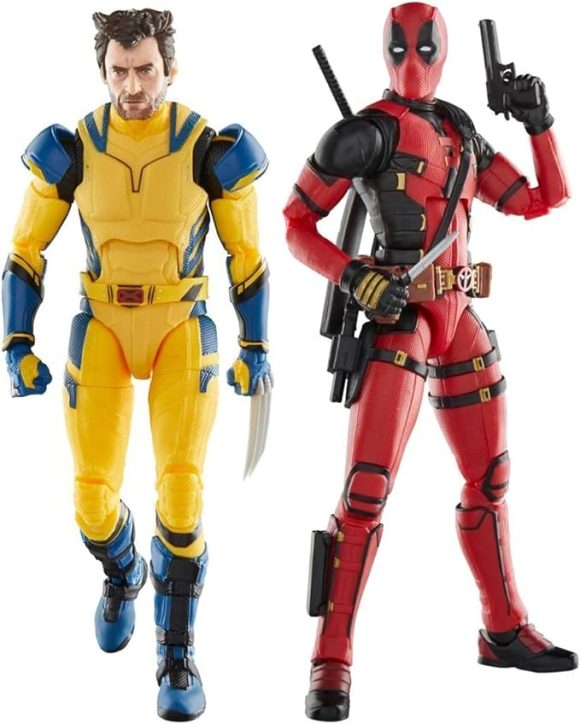Marvel Legends Series: Deadpool & Wolverine Movie - Deadpool and Wolverine 6 Inch Action Figures Bundle