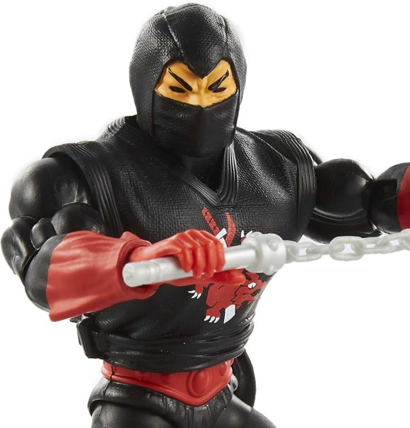 Masters of the Universe Origins Action Figure, Ninjor Collectible, MOTU Evil Ninja of Etenia, 16 Posable Joints, 5.5 Inch with Accessories - Image 2