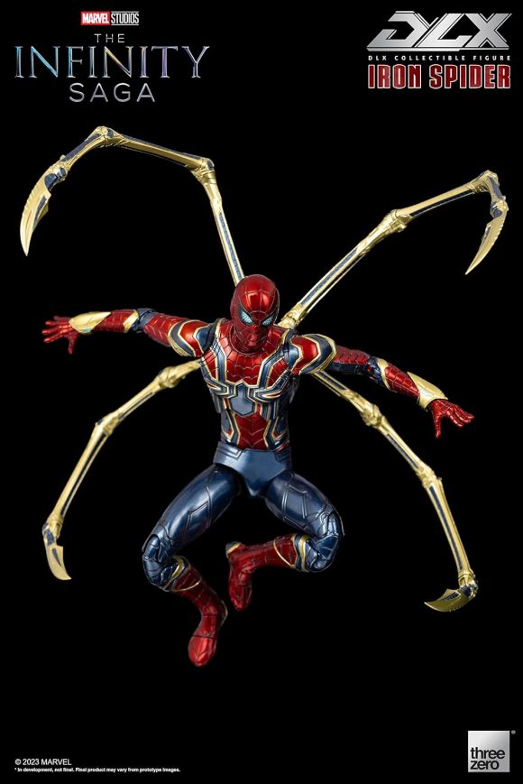 Marvel Infinity Saga: Iron Spider 1:12 Scale DLX Action Figure - Image 6