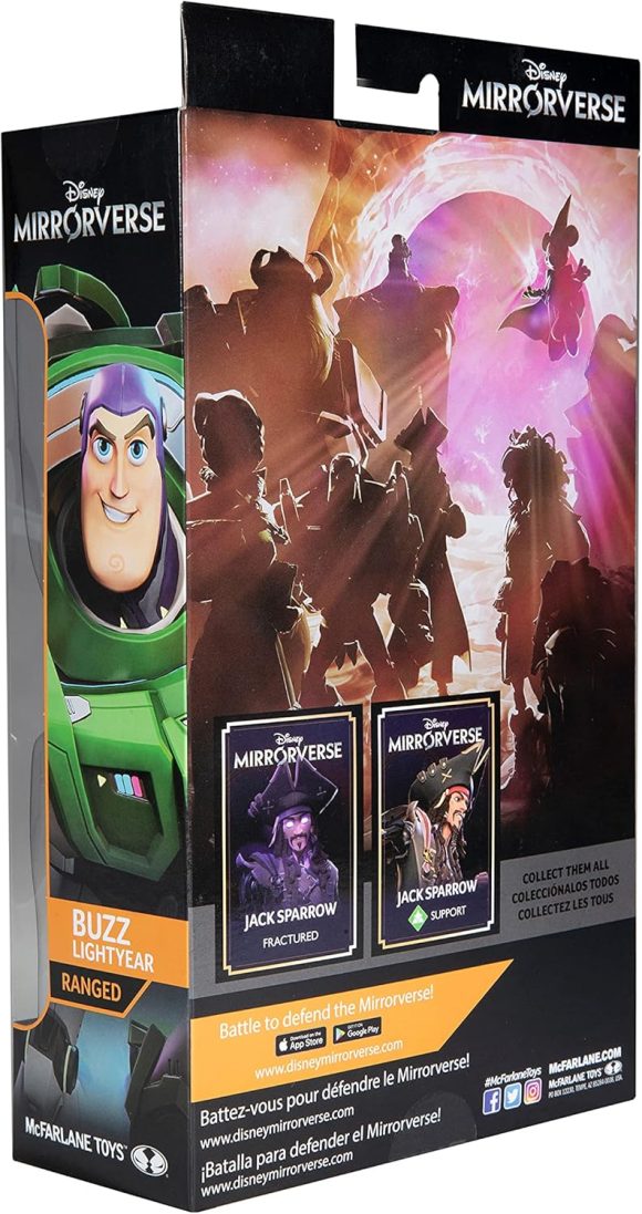 Disney Mirrorverse Buzz Lightyear 7" Action Figure with Accessories One Size - Image 4