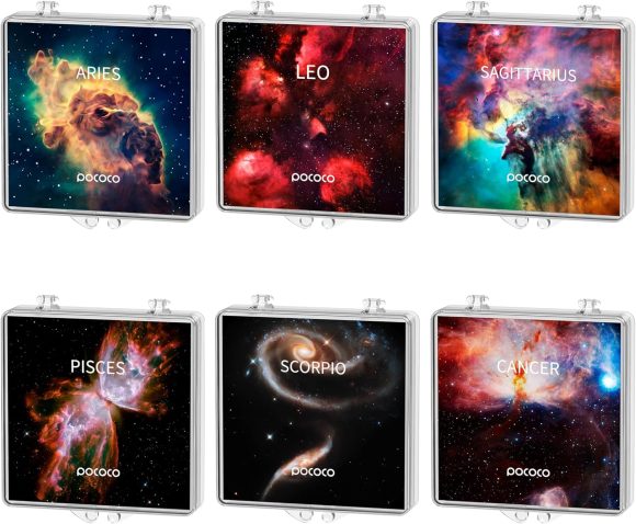 POCOCO Realistic Constellation-2 Galaxy Star Projector Night Light Discs: Realistic Galaxy Patterns, 5K Ultra HD, 96% Light Transmission, High Brightness - 6-Piece Pack (Projector Not Included) - Image 9