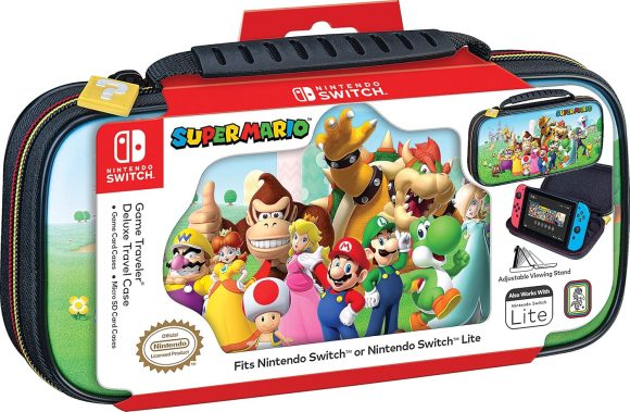 Game Traveler RDS -Officially Licensed Nintendo Switch Super Mario Deluxe Travel Case - Protects Nintendo Switch and Joy-Con Action Grips - Image 5