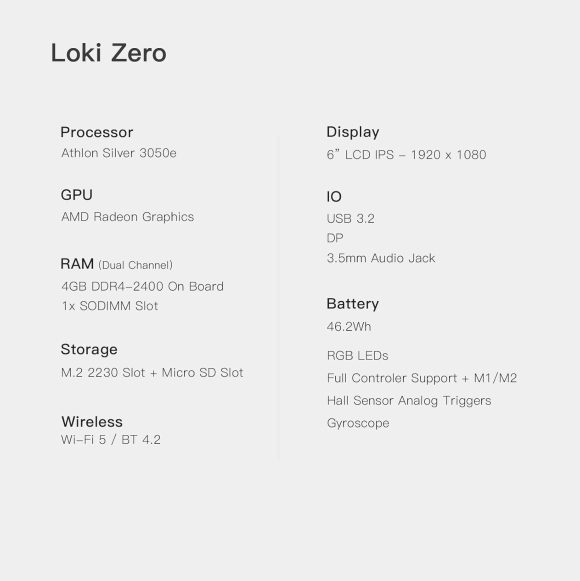 AYN Loki Zero Handheld Gaming Console - Image 2