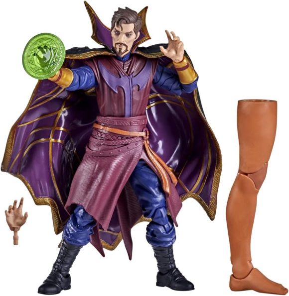 Avengers Marvel Legends Series 6-inch Scale Action Figure Toy Doctor Strange Supreme, Premium Design, 1 Figure, 1 Accessory, and Build-a-Figure Part - Image 2