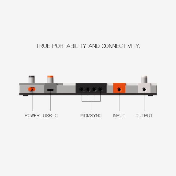 teenage engineering EP–133 K.O. II sampler, drum machine and sequencer with built-in microphone and effects gray - Image 6