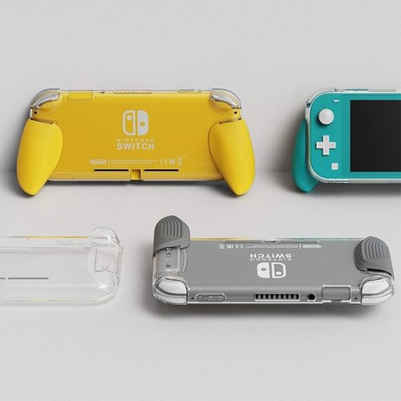 Skull & Co. GripCase Lite Bundle for Nintendo Switch Lite GripCase Lite ONLY Blue - Image 2
