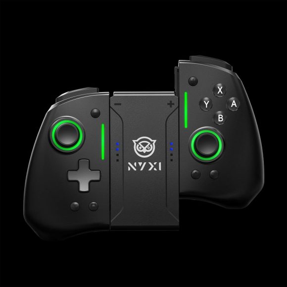 NYXI Hyperion Pro Wireless Controller for Switch/Switch OLED, Hyperion switch controller with Hall Effect Joystick, Programmable, 6-Axis Gyro, Turbo & Vibration Black - Image 2