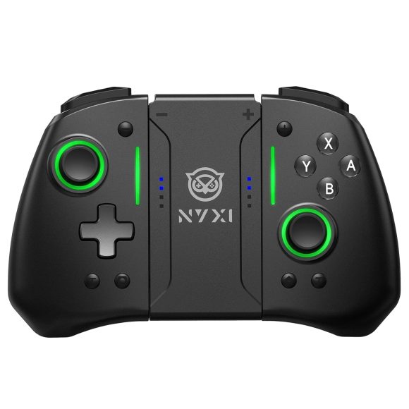 NYXI Hyperion Pro Wireless Controller for Switch/Switch OLED, Hyperion switch controller with Hall Effect Joystick, Programmable, 6-Axis Gyro, Turbo & Vibration Black
