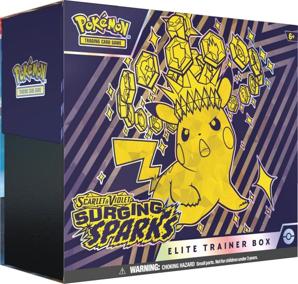 Pokémon TCG: Scarlet & Violet - Surging Sparks Elite Trainer Box - Image 2