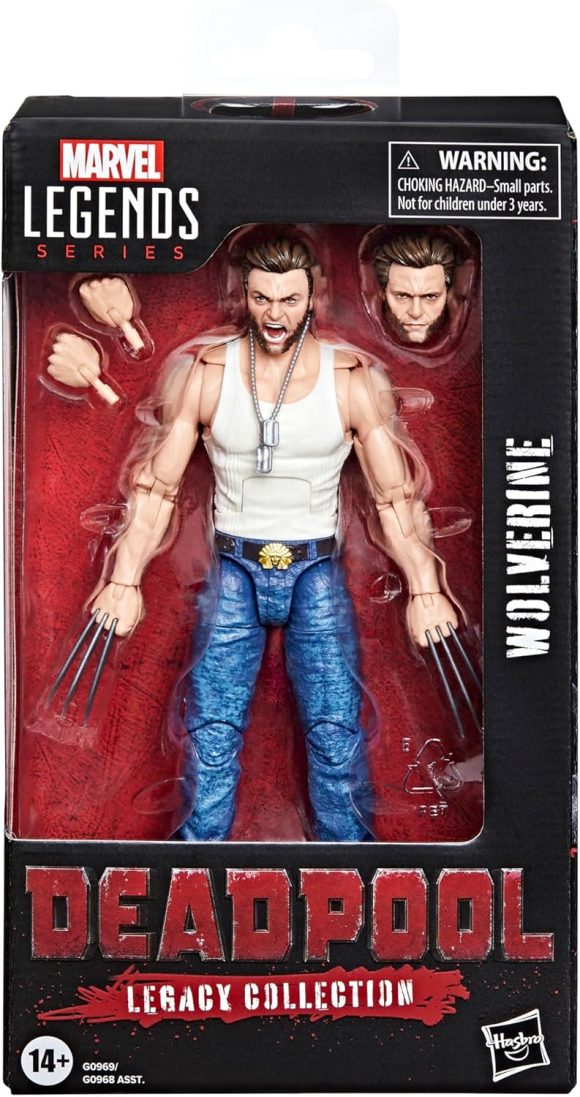 Marvel Legends Series Wolverine, Deadpool 2 Adult Collectible 6-Inch Action Figure - Image 2