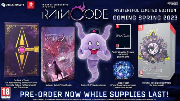 Nintendo Master Detective Archives: Rain Code - Mysteriful Limited Edition - EN/NL/FR/ES/PT (Switch) Special Edition