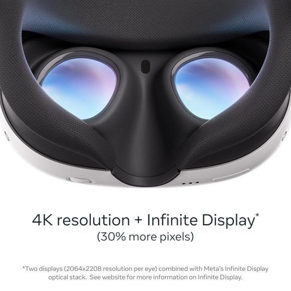 Meta Quest 3 512GB — The Most Powerful Quest — Ultimate Mixed Reality Experiences — Get a 3-Month Trial of Meta Horizon+ Included - Image 3