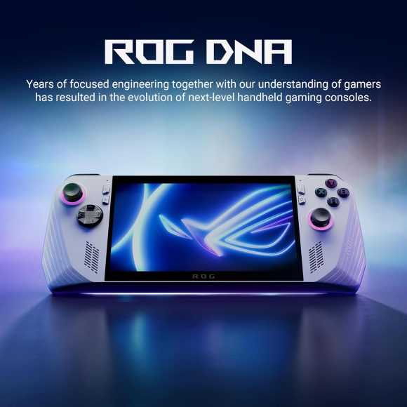 ASUS ROG Ally 7" 120Hz FHD 1080p Gaming Handheld Touchscreen AMD Ryzen Z1 Extreme 16GB RAM 512GB White - Image 2