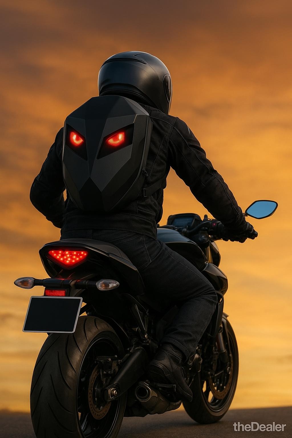 LED Rider backpack (READY STOCK)